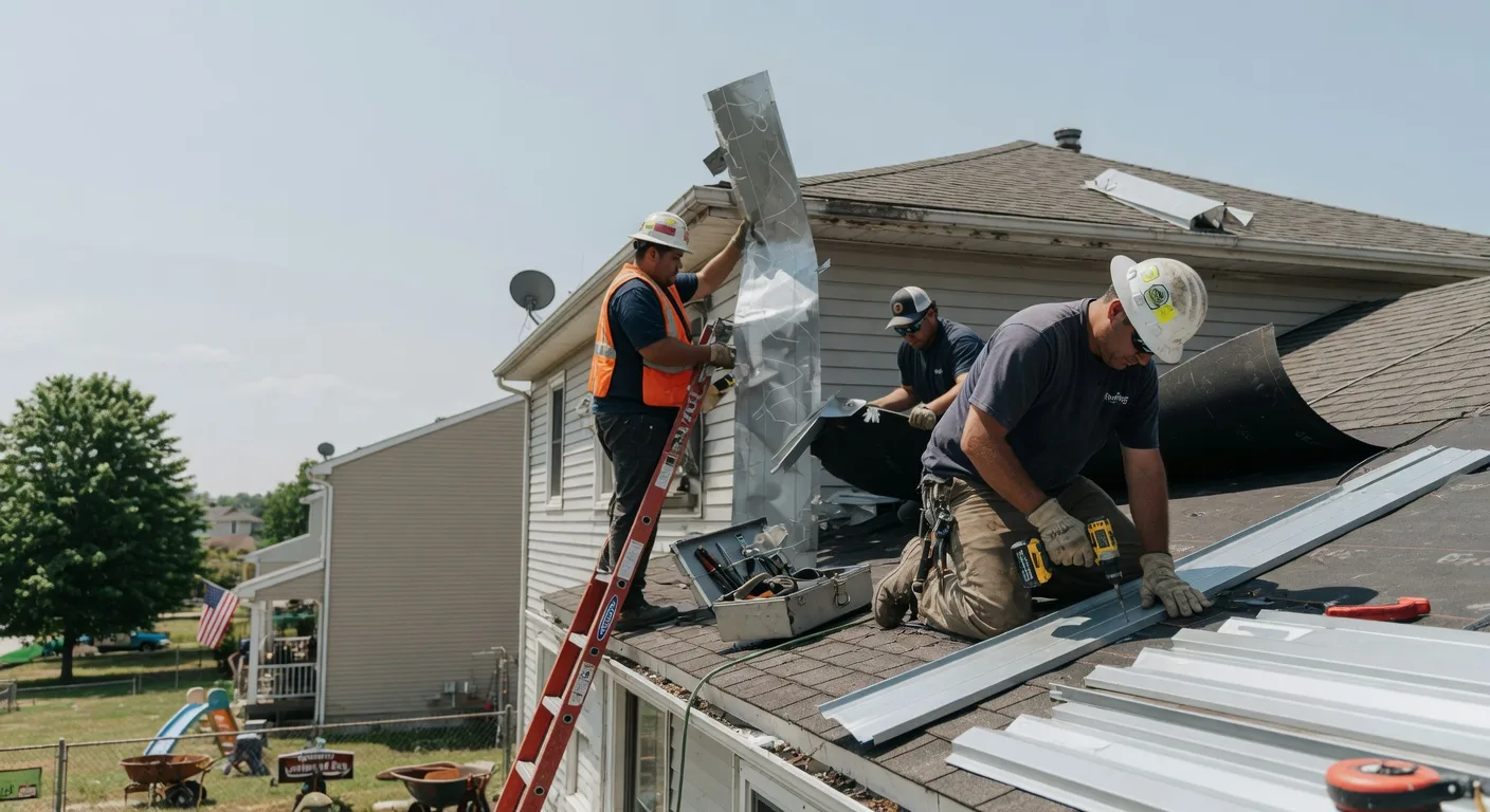 Metal Roof Repair in Liberty Mills, IN